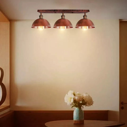 3 Way Industrial Style Ceiling Light Fixture ~6013-0